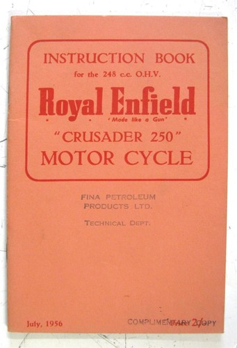 Royal enfield crusader 250 - enfield,