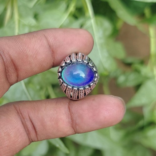 Color changing mood ring - changing, 925