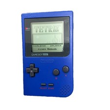 Game Boy Pocket Blue Fully