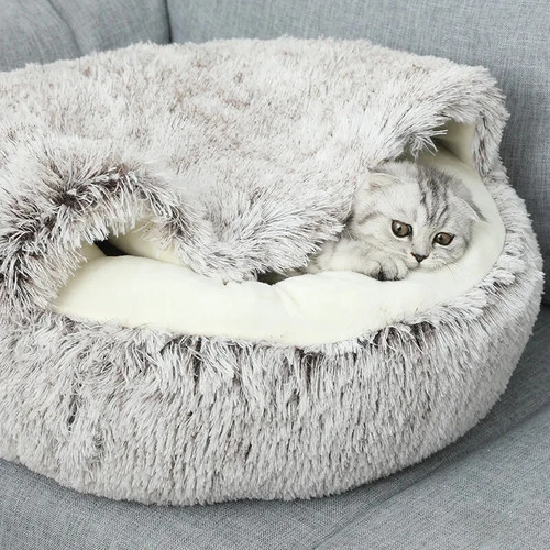 Pet dog cat bed round - pet,
