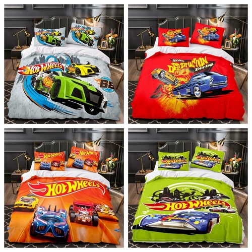 Fashion hot wheels duvet cover - fashion,