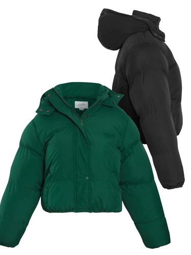 Girls puffer jacket - girls, padded