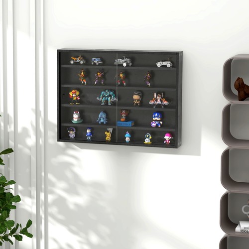Tier wall mounted - 5-tier,