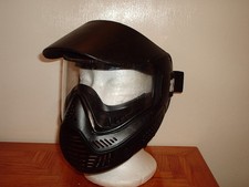 FIELD PD PAINTBALL FACE MASK PROTECTION WRAP AROUND DESIGN FANCY DRESS