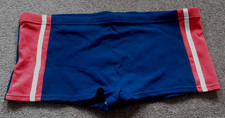 Retro Mens Swimming Trunks. St Michael's. Made UK. Size 38" Vintage. James Bond!