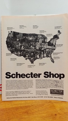 Schecter guitars usa custom - usa,
