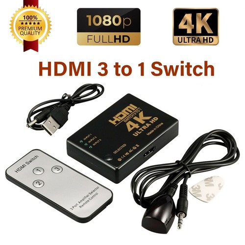 Hdmi switch switcher port - hdmi, 3