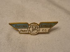 vintage pin badge for the Queens Park Rangers Football Club (QPR)