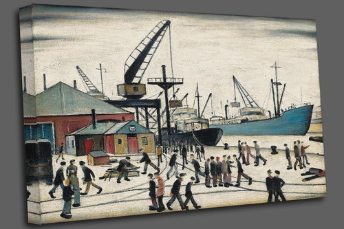 Lowry glasgow docks - ,