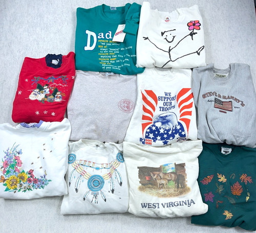 Vintage sweatshirt lot 10 - sweatshirt,