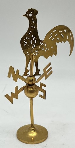 Dolls house metal weather vane