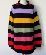 Hand knitted Candy Crush Sweater Extra Long Jumper by Bexknitwear