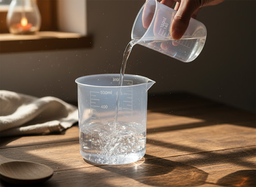 Plastic measuring cup - plastic,