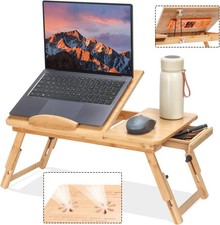 Adjustable Bamboo Laptop Desk