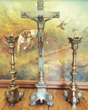 LARGE 17.25" BRASS CHURCH