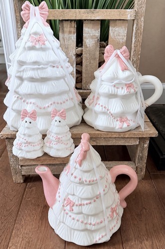 New white pink - w/pink, bow