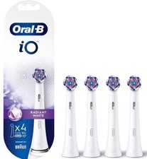 Oral-B iO Radiant White Brush Heads 4 Pack | Genuine | Fast Delivery
