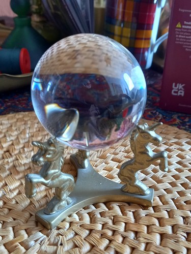 Vintage solid brass - solid, unicorn