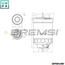 FUEL FILTER FE0798 FOR