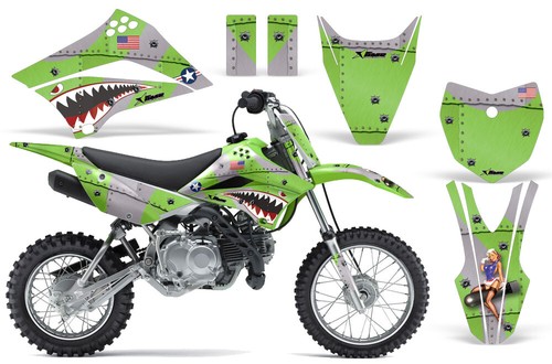 Dirtbike graphic stickers - dirtbike,