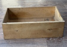 *Old Sapele / Plywood Drawer 21 3/8” Wide X 14” Deep X 5 1/2” High/Hanging Shelf