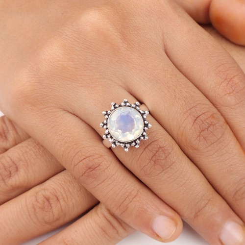 Milky opal gemstone 925 - opal,