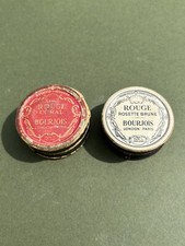 Vintage 1920’s 2 X Bourjois Rouge Powder Compacts Used