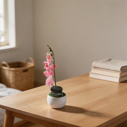 Butterfly orchid faux silk - butterfly,