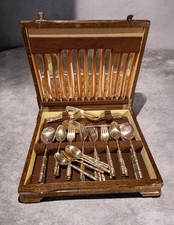 Vintage Brass Handled Cutlery