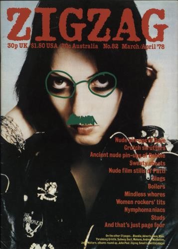 Adverts zig zag - zag, magazine