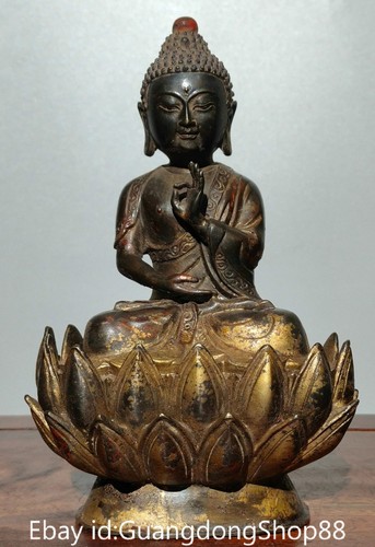 Old china bronze - china, gilt