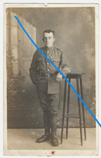 WW1 soldier Ernest G Baldwin 2nd Middlesex Regiment & Suffolk Regiment MM Winner