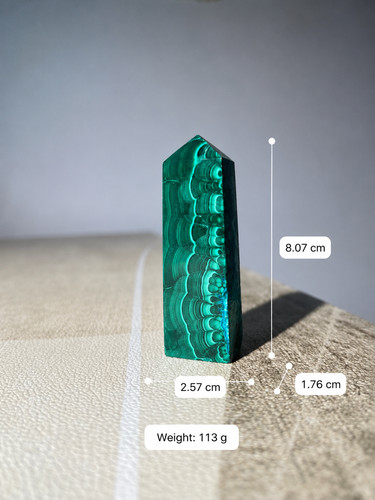 Malachite with - 3.17",