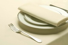 IVORY COTTON FEEL POLYESTER