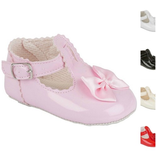 Baby girls shoes with bow - baby,