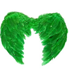 GREEN FEATHER WINGS Ladies