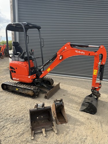 Kubota u17 mini digger - kubota, u17-3a