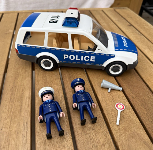 Playmobil police car 1718 - police,