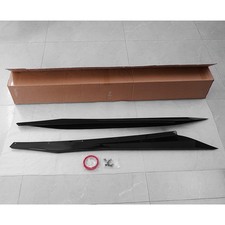 Gloss Black Side Skirts Fit