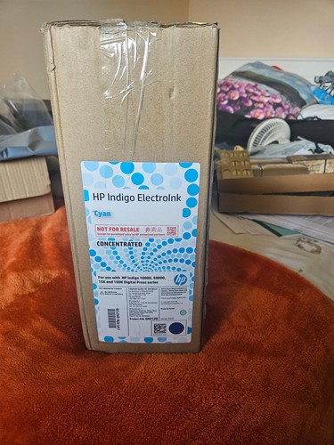 Genuine indigo electroink - hp,
