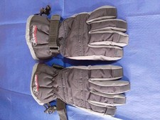 GLACIER POINT GLOVES. BLACK.  FULLY LINED. MED- LARGE
