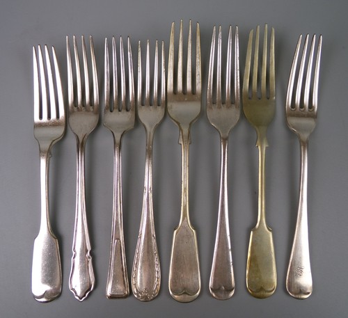 Vintage forks salad dessert - vintage, forks.