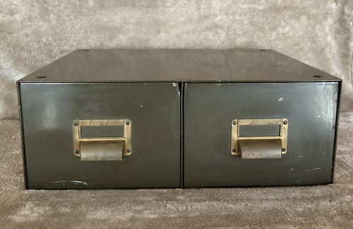 Vintage art metal drawer - vintage,