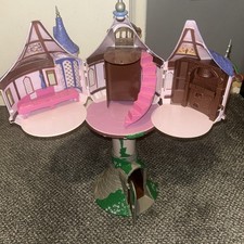 Rapunzel Doll on Tower Toy