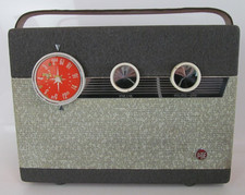 PYE Carribean P152BQ 1956 Valve Vintage Battery Multicoloured Radio