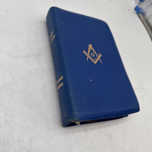 Masonic bible holman temple - masonic,