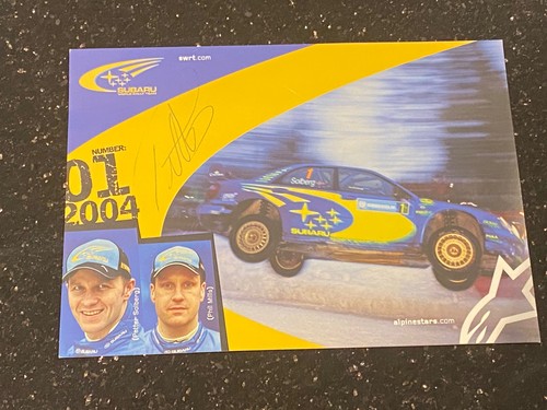 Rare signed official subaru - signed,