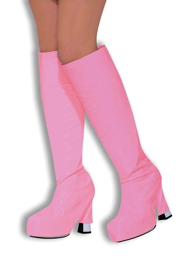 White boot tops costume covers - white,