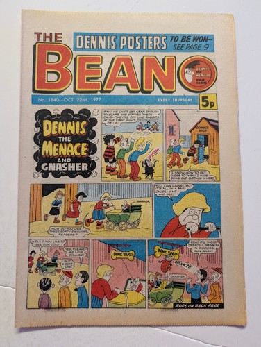 Beano comic 1840 october - beano,