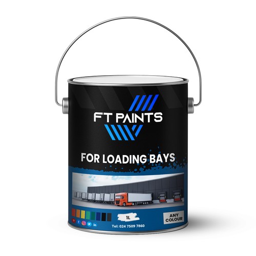 Paints kit epoxy gloss - ft,